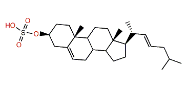 (22E)-Cholesta-5,22-dien-3b-ol 3-sulfate